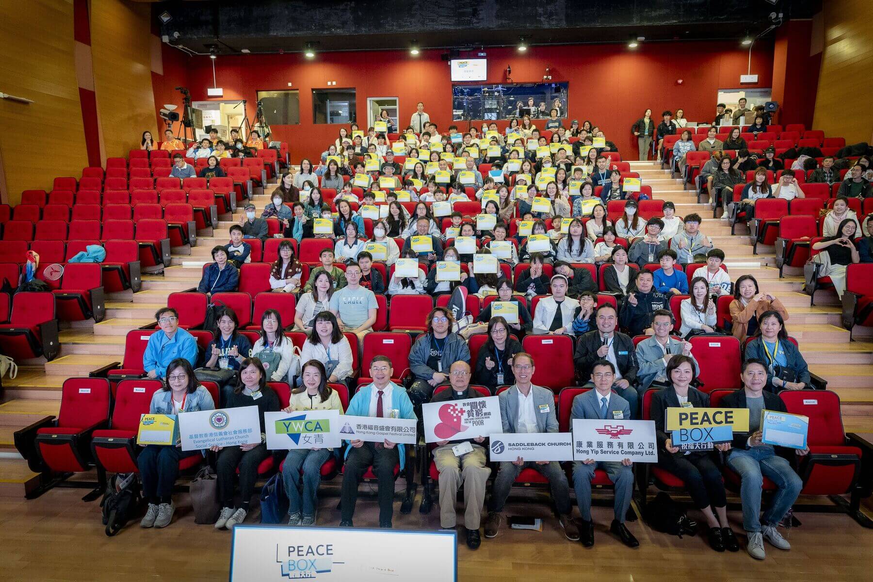 Hong Yip’s 13th PEACEBOX Campaign — Sharing Care with Love Boxes