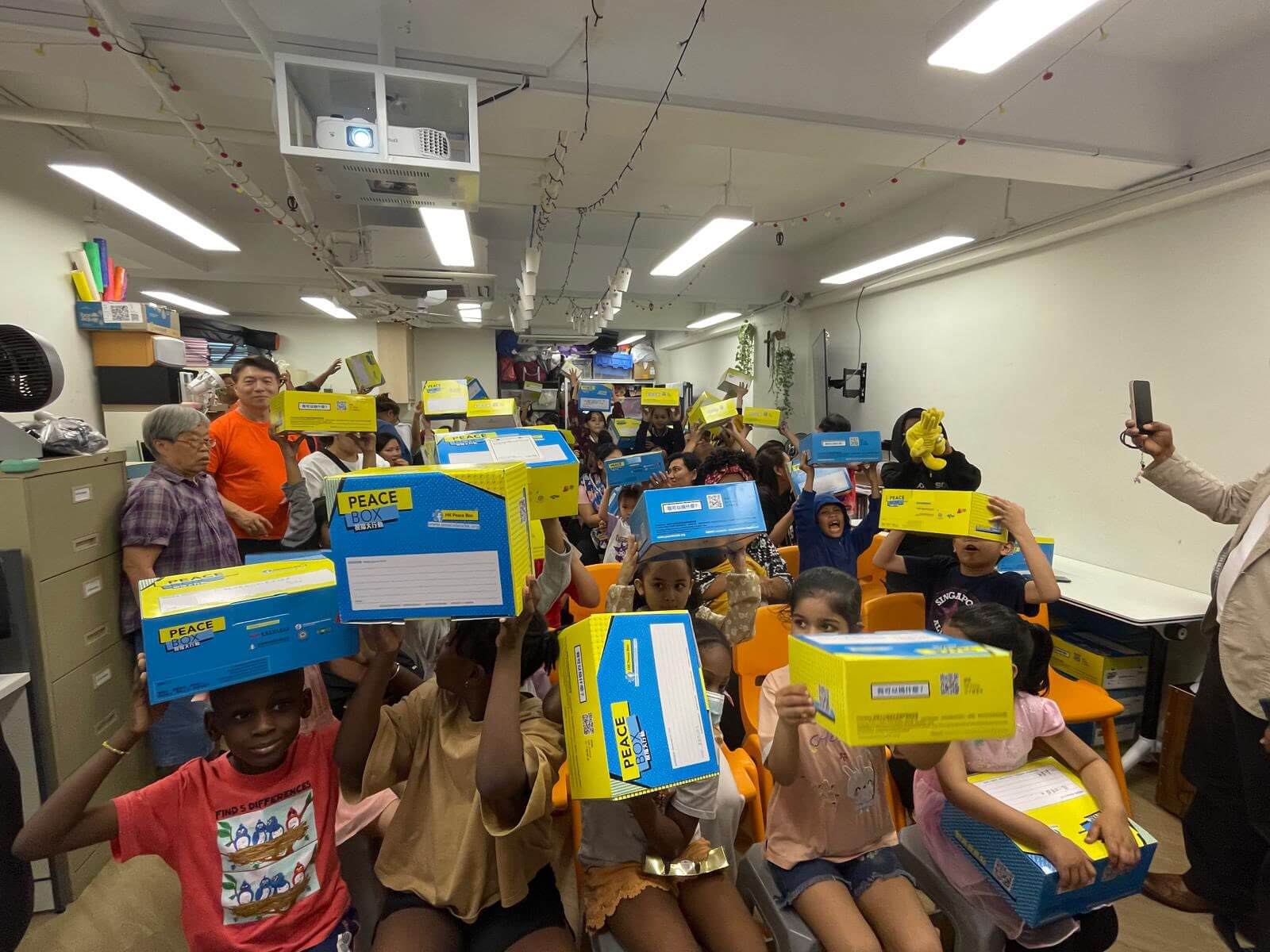 Hong Yip’s 13th PEACEBOX Campaign — Sharing Care with Love Boxes